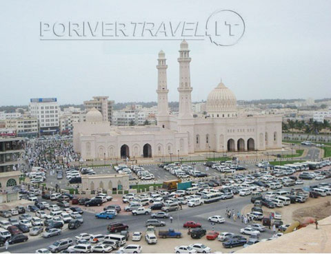 Oman, la moschea di Salalah capitale del Dhofar.